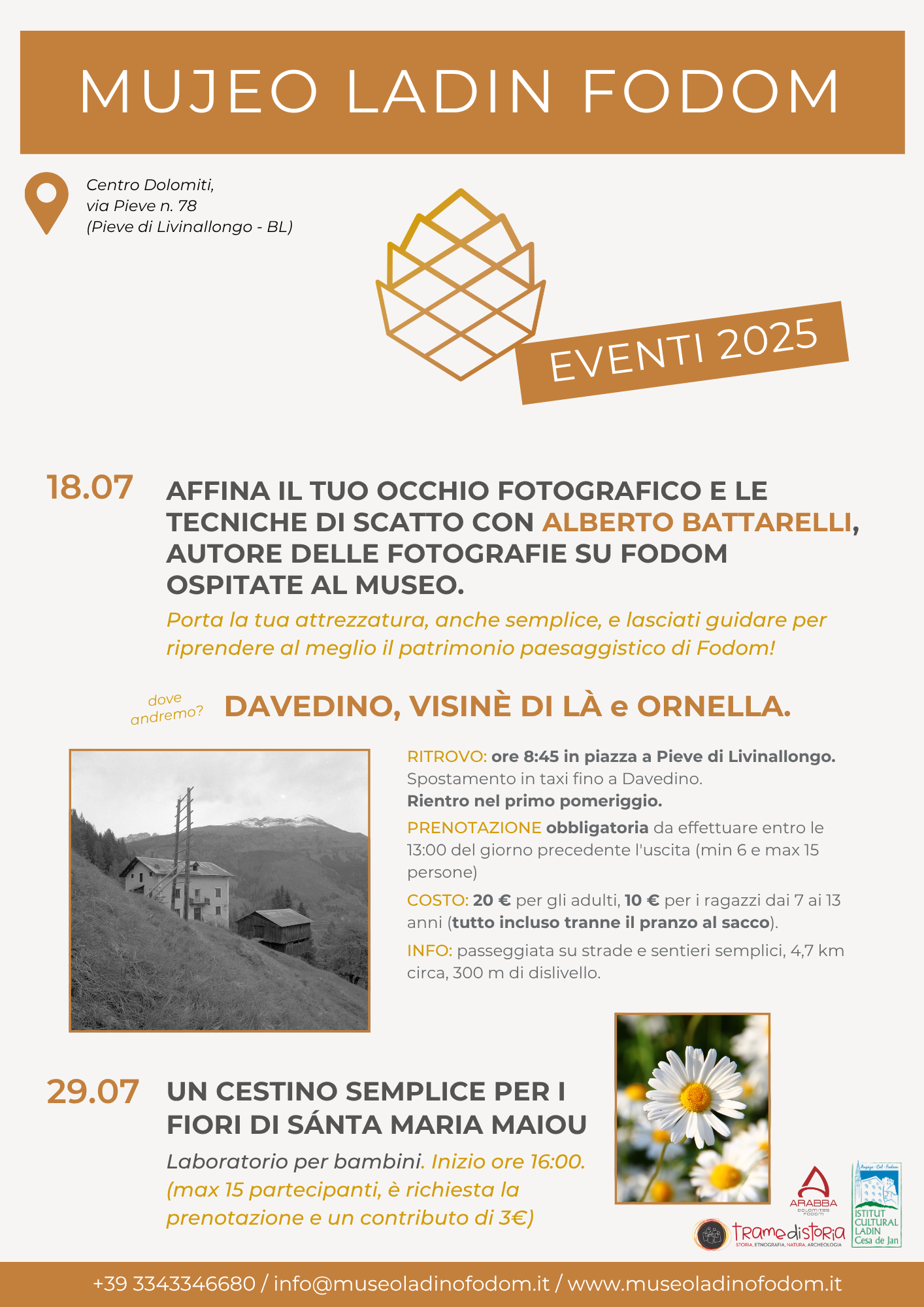 EVENTI 18 E 29 LUGLIO 
